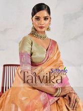 Sethnic Lifestyle Sarees Crafted From A Refined Blend Of Tissue And Linen Fabrics